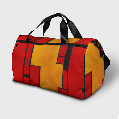 Спортивная сумка Девушка с бластером ретрофутуризм поп-арт 1970-е / 3D-принт – фото 2