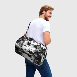 Сумки спортивные Doom краски всплеск белые, цвет: 3D-принт — фото 2