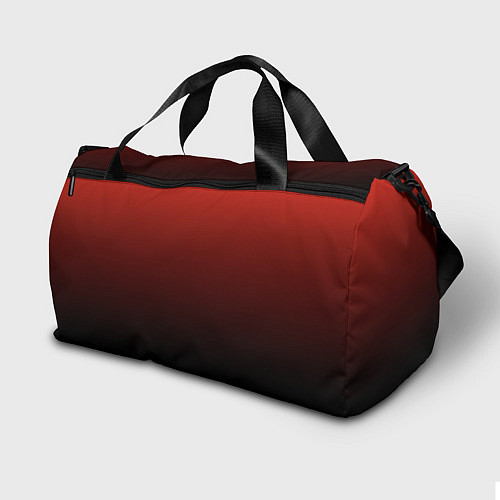 Спортивная сумка Red gradient / 3D-принт – фото 2