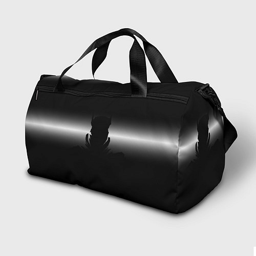 Спортивная сумка Силуэт Бэтмена - градиент / 3D-принт – фото 2
