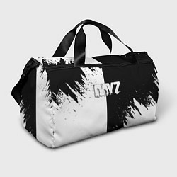 Спортивная сумка Dayz текстура черно белые краски