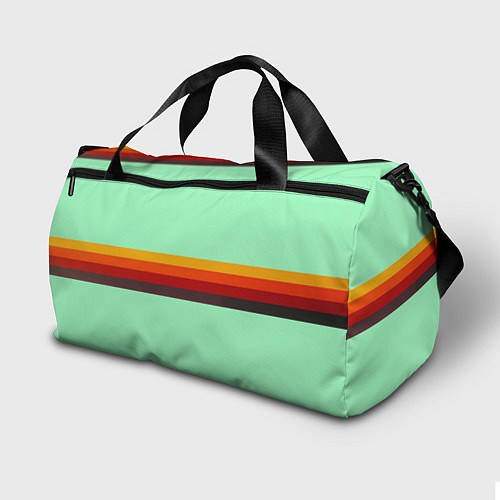 Спортивная сумка Ретро автобус ЛиАЗ 677 / 3D-принт – фото 2