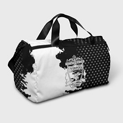 Сумки спортивные Liverpool текстура спорт, цвет: 3D-принт