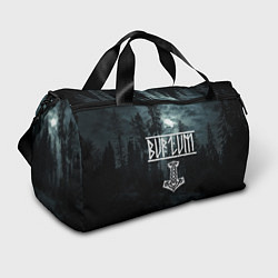 Сумки спортивные Burzum - pagan black metal, цвет: 3D-принт