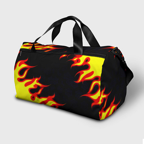 Спортивная сумка Монако огненный фон текстура / 3D-принт – фото 2