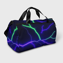 Сумки спортивные Multicolored lightning, цвет: 3D-принт