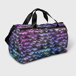 Сумки спортивные Неоновый рельеф, цвет: 3D-принт
