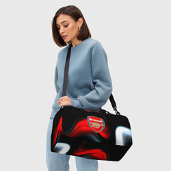 Сумки спортивные Арсенал абстракция аолна, цвет: 3D-принт — фото 2