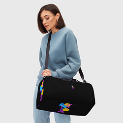 Сумки спортивные Night beach, цвет: 3D-принт — фото 2