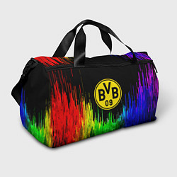 Сумки спортивные Borussia градиент текстура, цвет: 3D-принт