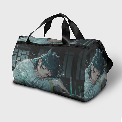 Спортивная сумка Маомао с кошачьими ушками / 3D-принт – фото 2