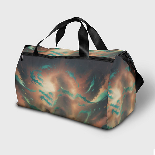 Спортивная сумка Маомао на фоне облаков / 3D-принт – фото 2