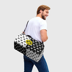Сумки спортивные Borussia pattern minecraft, цвет: 3D-принт — фото 2