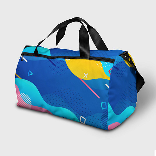 Спортивная сумка Это рофл если что - смайлик / 3D-принт – фото 2