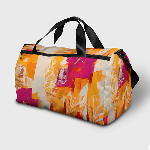 Спортивная сумка Дед Мороз на коне / 3D-принт – фото 2