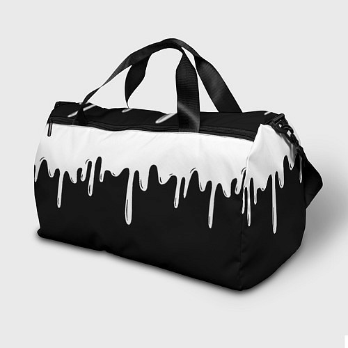 Спортивная сумка Juventus капли красок / 3D-принт – фото 2