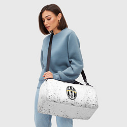 Сумки спортивные Juventus краски текстура всплеск, цвет: 3D-принт — фото 2