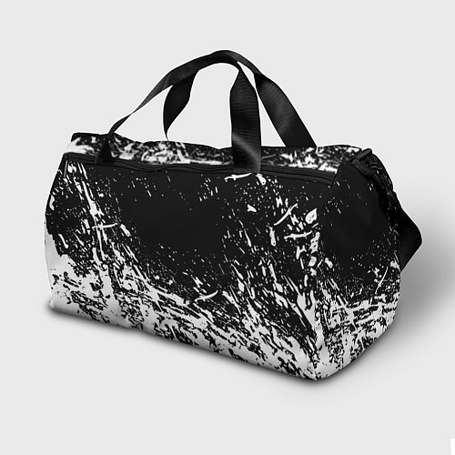 Спортивная сумка Реал Мадрид краски текстура / 3D-принт – фото 2