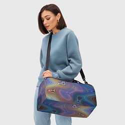 Сумки спортивные Абстрактная рябь, цвет: 3D-принт — фото 2