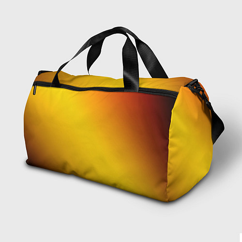 Спортивная сумка Color yellow red gradient / 3D-принт – фото 2