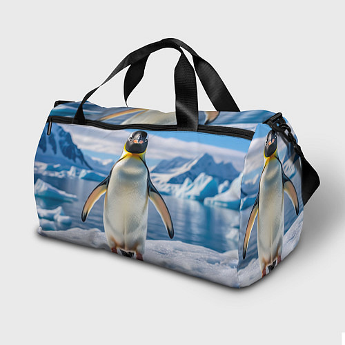 Спортивная сумка Императорский пингвин / 3D-принт – фото 2