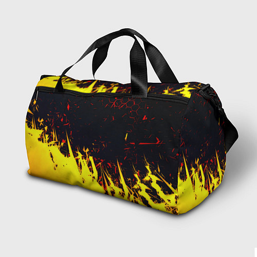 Спортивная сумка Borussia краски соты / 3D-принт – фото 2