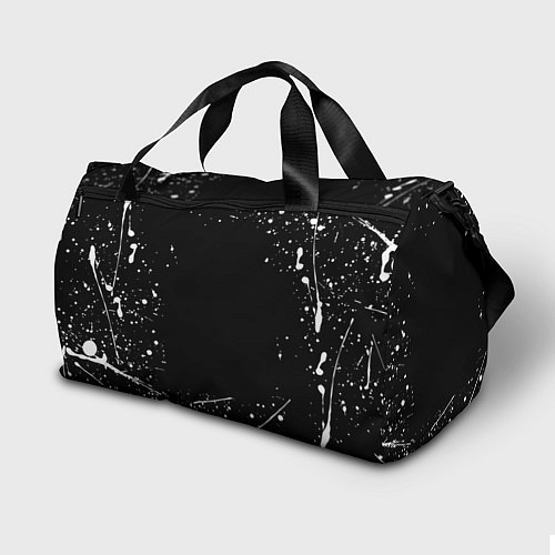 Спортивная сумка Челси белые краски всплеск / 3D-принт – фото 2