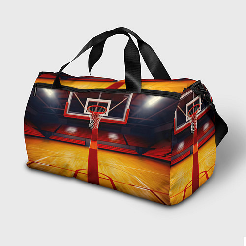 Спортивная сумка Баскетбольный рубеж / 3D-принт – фото 2