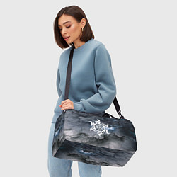 Сумки спортивные Славянский символ оберег белобог, цвет: 3D-принт — фото 2