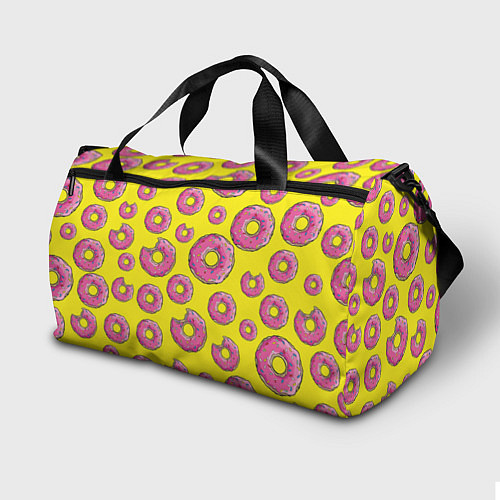 Спортивная сумка Пончики Гомера / 3D-принт – фото 2