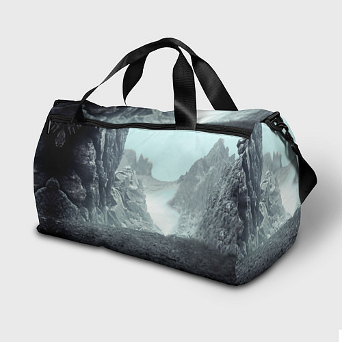 Спортивная сумка Волк в горах / 3D-принт – фото 2