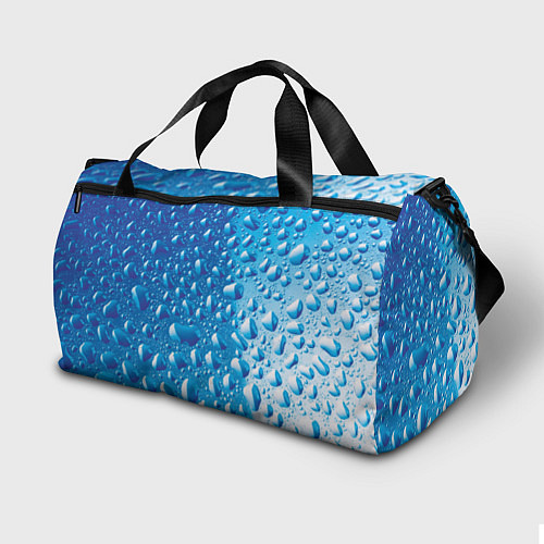Спортивная сумка Капли воды / 3D-принт – фото 2