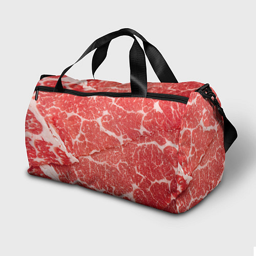 Спортивная сумка Кусок мяса / 3D-принт – фото 2