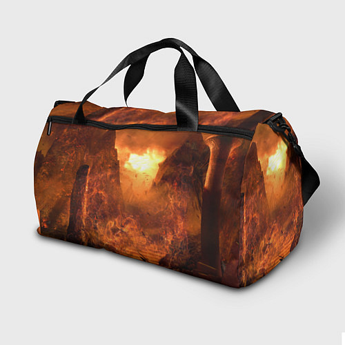 Спортивная сумка DOOM 4: Hell Cyberdemon / 3D-принт – фото 2