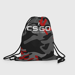 Рюкзак-мешок CS:GO Blood Tiger, цвет: 3D-принт