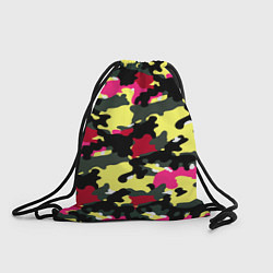 Рюкзак-мешок Камуфляж: контраст цветов, цвет: 3D-принт