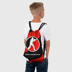 Рюкзак-мешок CS:GO Red Style, цвет: 3D-принт — фото 2