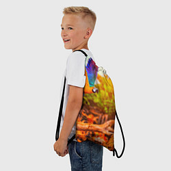 Рюкзак-мешок Взмах попугая, цвет: 3D-принт — фото 2