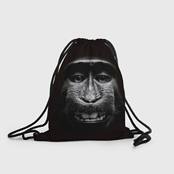 Рюкзак-мешок Улыбка обезьяны, цвет: 3D-принт