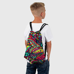 Рюкзак-мешок Disquared, цвет: 3D-принт — фото 2