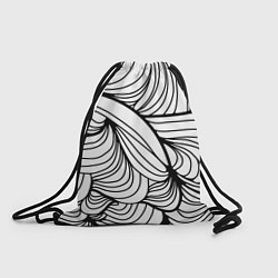Рюкзак-мешок Смелость и счастье, цвет: 3D-принт