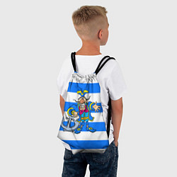 Рюкзак-мешок Капитан Баклан, цвет: 3D-принт — фото 2