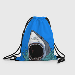 Рюкзак-мешок Акулий рык, цвет: 3D-принт