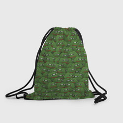 Рюкзак-мешок Грустные лягушки, цвет: 3D-принт