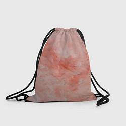 Рюкзак-мешок Розовый мрамор - Венец, цвет: 3D-принт