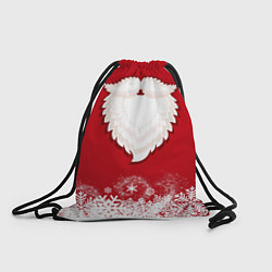 Рюкзак-мешок Дед мороз, цвет: 3D-принт