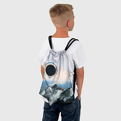 Рюкзак-мешок Черная дыра, цвет: 3D-принт — фото 2