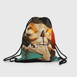 Рюкзак-мешок Skeleton King, цвет: 3D-принт