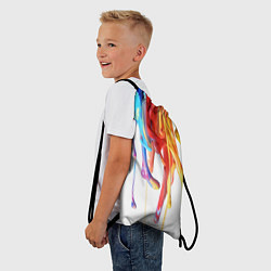 Рюкзак-мешок Краска, цвет: 3D-принт — фото 2