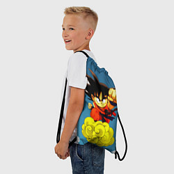 Рюкзак-мешок Small Goku, цвет: 3D-принт — фото 2